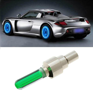 Set 2 Capace Valva cu LED Verde, cu senzor de lumina si miscare-0