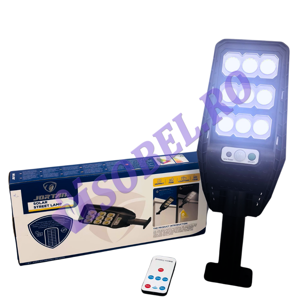 Set 5 Lampi Solare Stradale Jortan - 300W - 189 LED