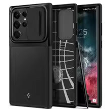 Husa Spigen Optik Armor pentru Samsung S22 Ultra