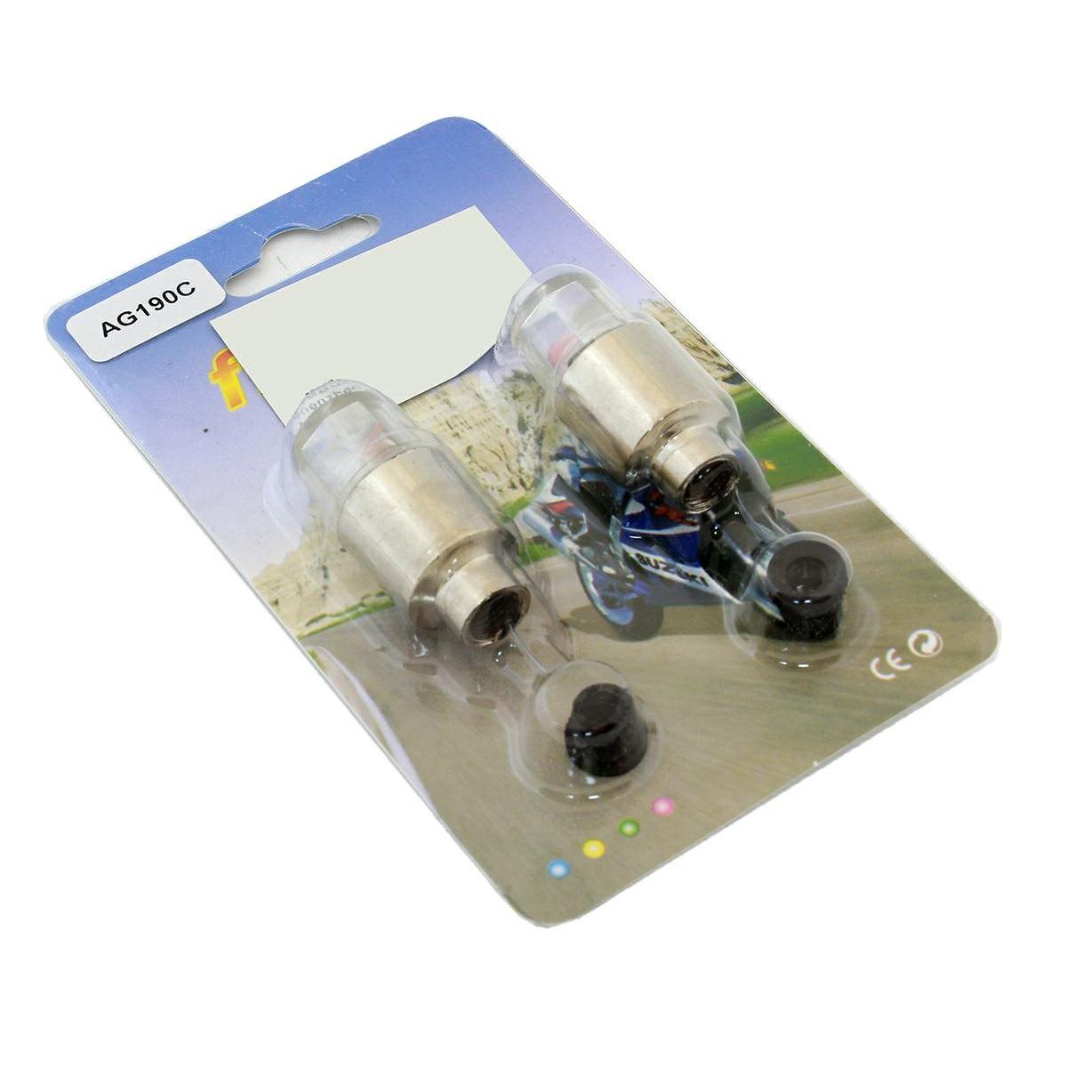 Set 2 buc. Capace Valva cu LED RGB, senzor de lumina si miscare-3