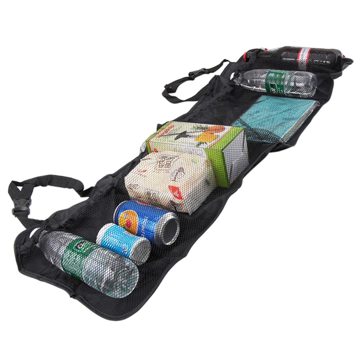 Organizator portbagaj auto cu 6 buzunare, 33 x 104 cm, culoare neagra-3