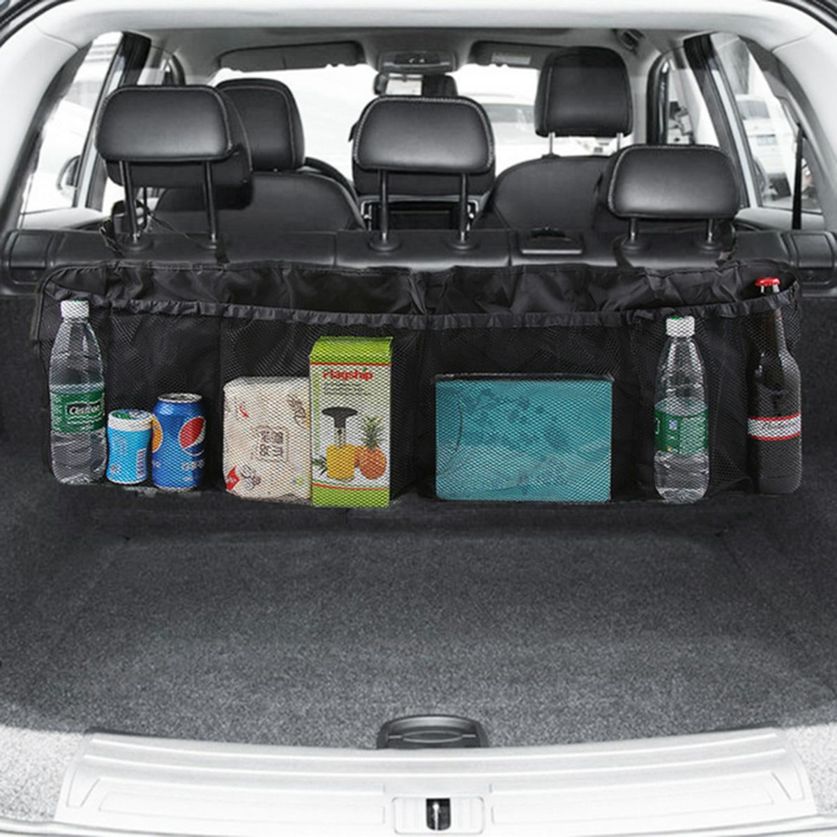 Organizator portbagaj auto cu 6 buzunare, 33 x 104 cm, culoare neagra-5