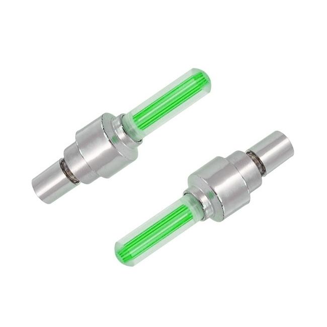 Set 2 Capace Valva cu LED Verde, cu senzor de lumina si miscare-1