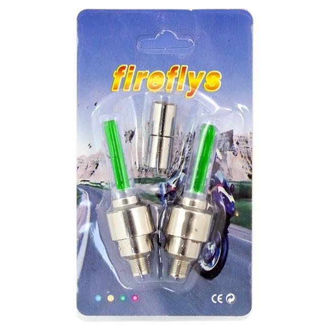 Set 2 Capace Valva cu LED Verde, cu senzor de lumina si miscare-3