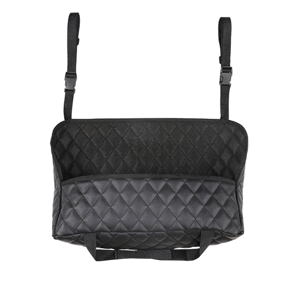 Organizator scaun auto de tip sacosa, 27 x 39cm, culoare neagra-2