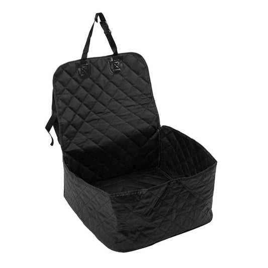 Scaun Auto pentru transport Caine sau Pisica, 50 x 45cm, culoare neagra-1