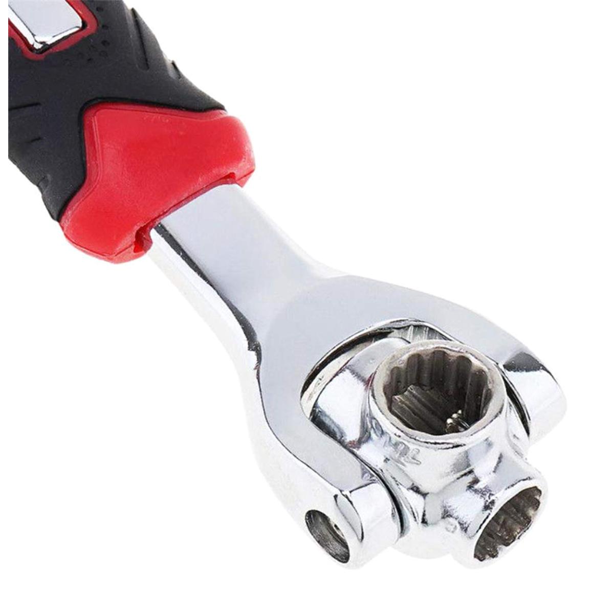 Cheie tubulara universala multifunctionala din metal rezistent, 8-19mm, AVX-AG476B-5