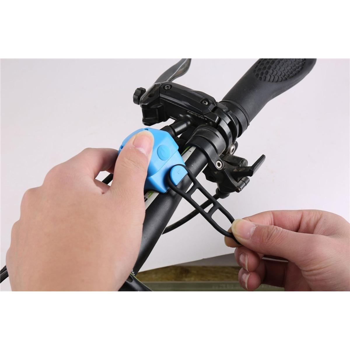 Sonerie electrica pentru biciclete, trotinete, scutere, culoare neagra-5