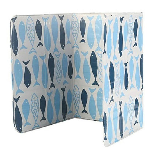 Protectie din aluminiu anti-stropire pentru gatitul pe aragaz, lavabila, model AVX-AG553F-1