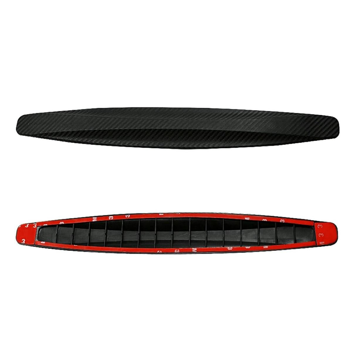 Set 2 bandouri de protectie bara, culoare Negru, finisaj Carbon-2
