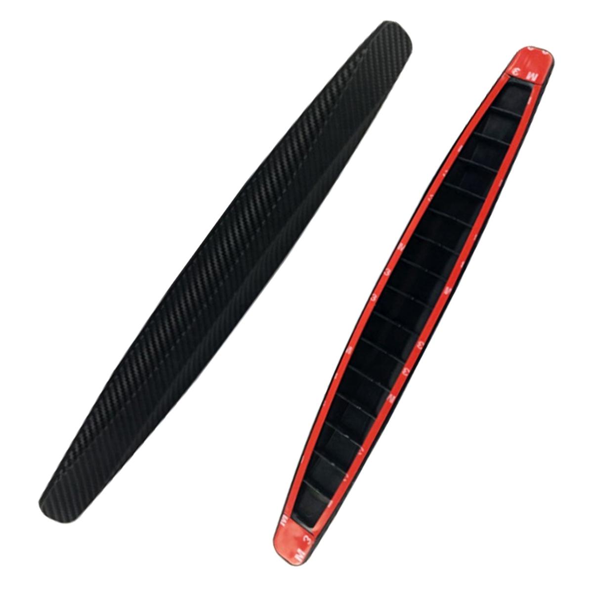 Set 2 bandouri de protectie bara, culoare Negru, finisaj Carbon-3