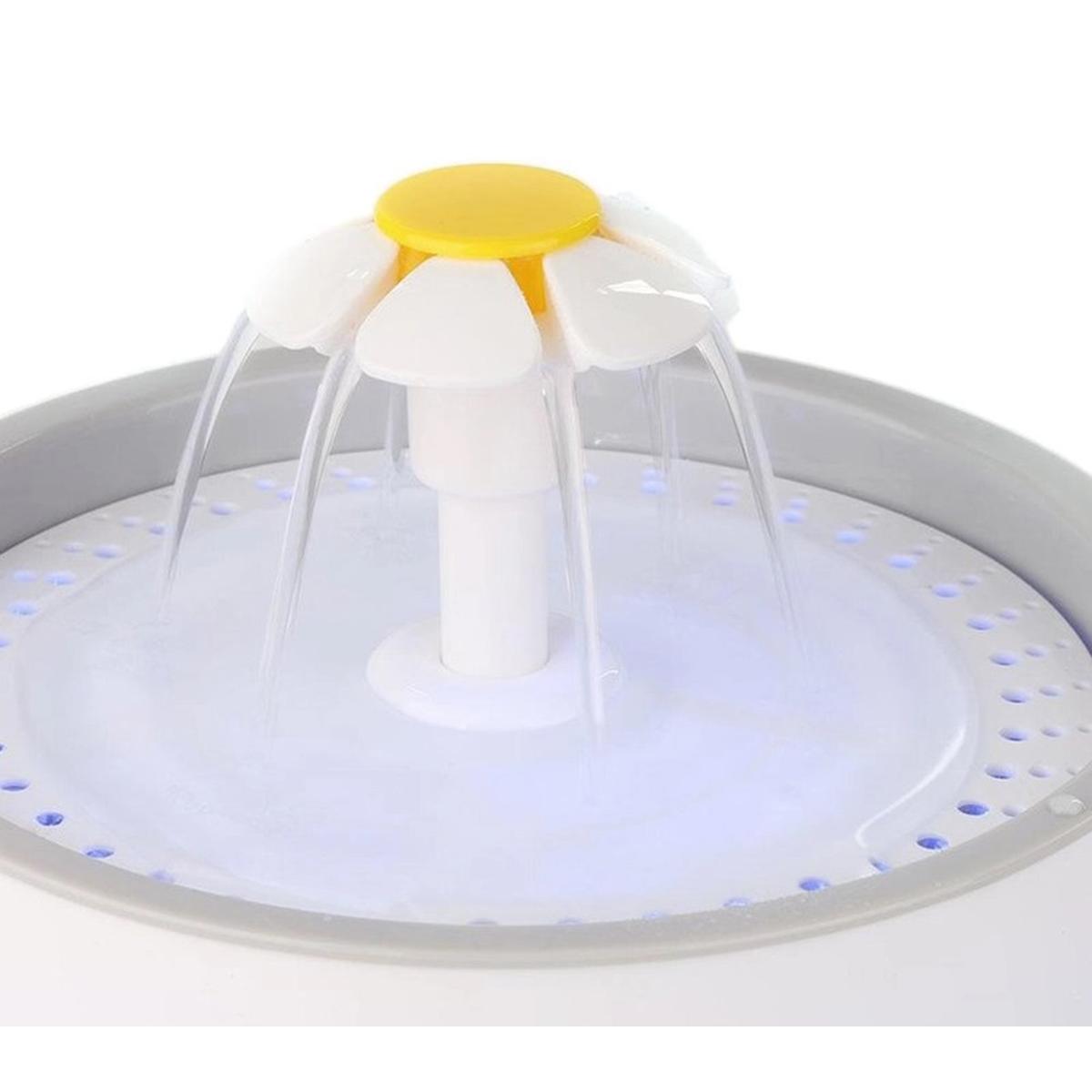 Adapator automat electric pentru caini si pisici, model Fountain, capacitate 2,4l, alimentare 5V, 1,5W-3