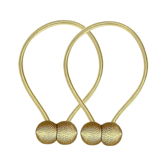 Bratara magnetica de prindere perdele/draperii, model GOLDEN BALLS-1
