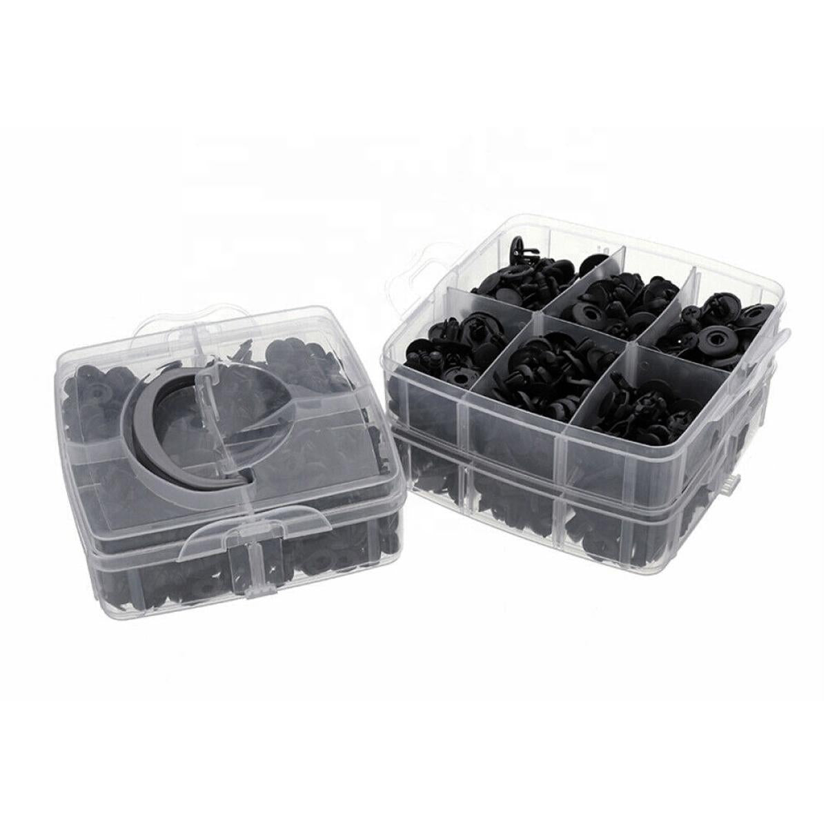 Set 625 clipsuri auto universale pentru montaj cu extractor inclus-4