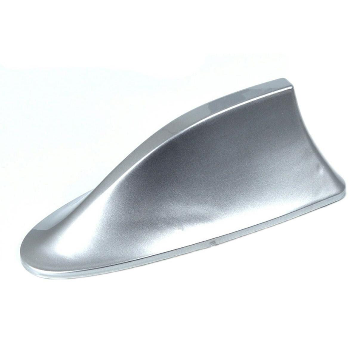 Antena auto activa AM - FM tip "SHARK TAIL" culoare SILVER-1