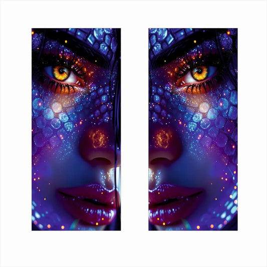 Set 2 stickere decorative pentru stalpii usilor, print autoadeziv de inalta rezolutie, dimensine 2 buc x 50 x 22 cm , cod_ AVX-SSU-03-1