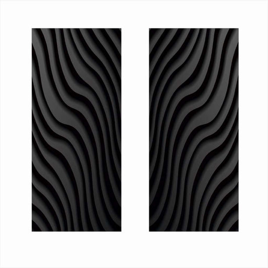 Set 2 stickere decorative pentru stalpii usilor, print autoadeziv de inalta rezolutie, dimensine 2 buc x 50 x 22 cm , cod_ AVX-SSU-07-1