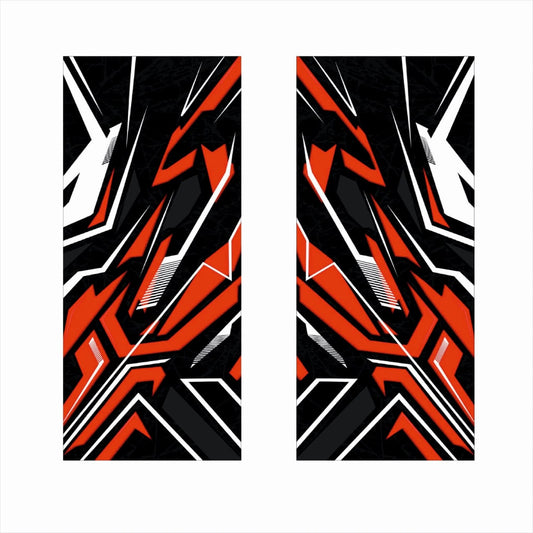 Set 2 stickere decorative pentru stalpii usilor, print autoadeziv de inalta rezolutie, dimensine 2 buc x 50 x 22 cm , cod_ AVX-SSU-28-1