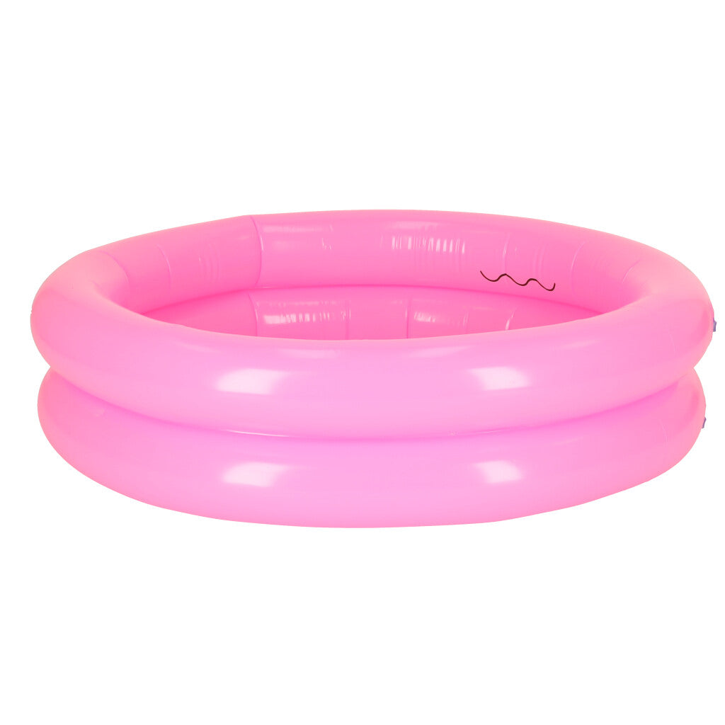 Piscina Gonflabila pentru copii, model MINI, culoare Roz, diametru 61 cm-4