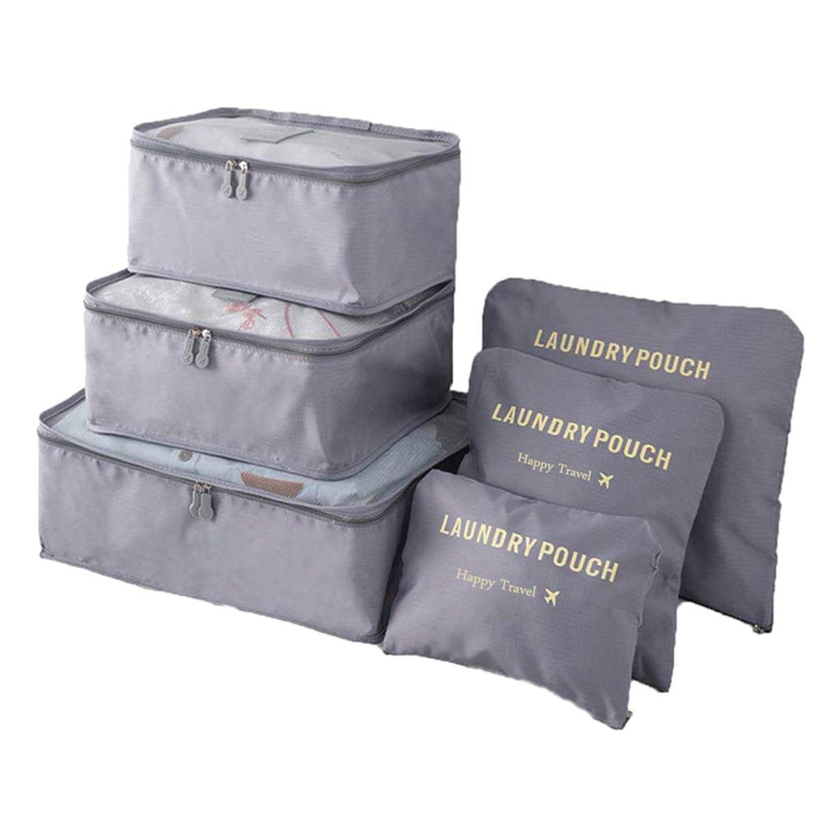 Organizator de calatorie, 6 elemente (3 plicuri independente si 3 organizatoare)-3