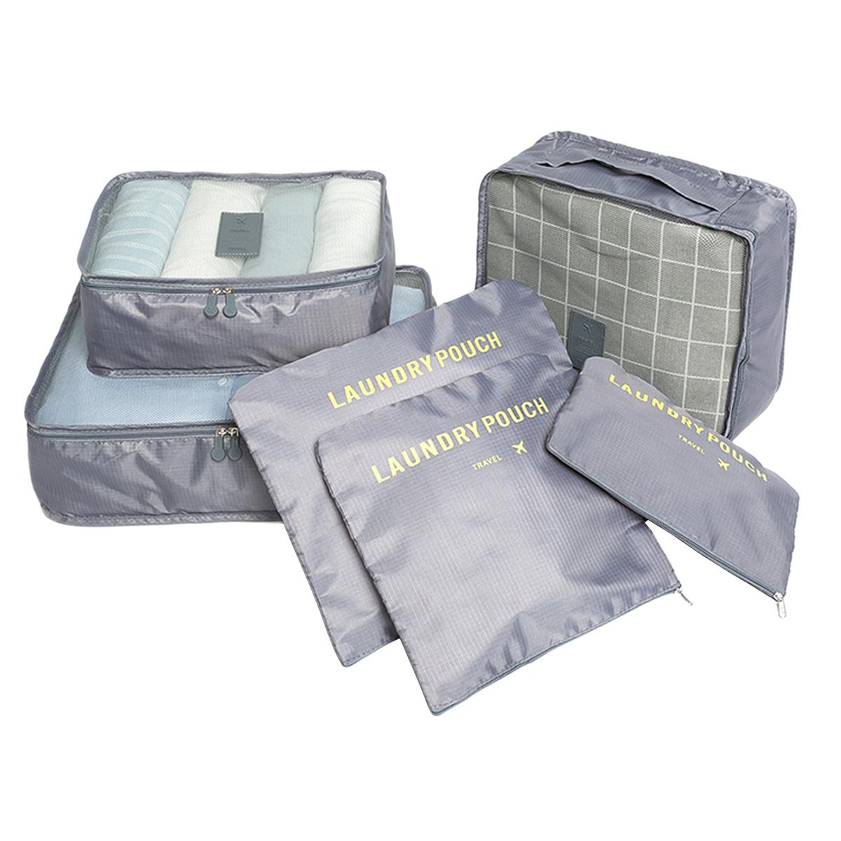 Organizator de calatorie, 6 elemente (3 plicuri independente si 3 organizatoare)-4