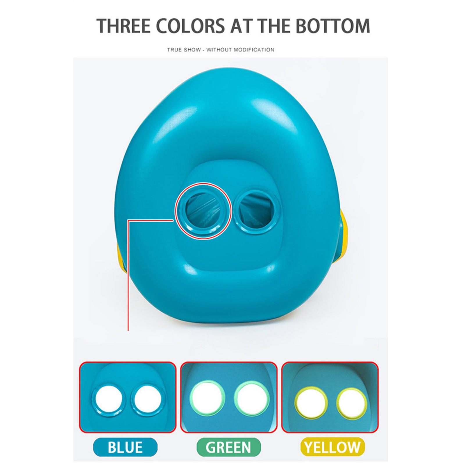 Barcuta gonflabila copii cu parasolar si Volan Blue Ocean