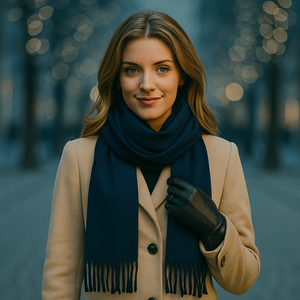 Esarfa din casmir, 190x65 cm