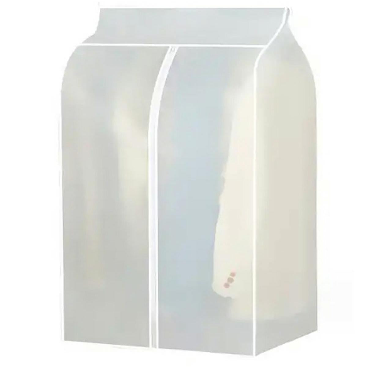 Organizator protectie haine, dimensiune 90 x 60 x 50 cm. culoare transparent, material textil-2