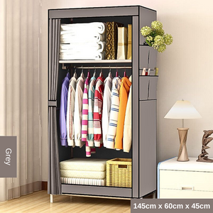Dulap Textil Organizator pentru Dormitor sau Baie - Simplu de Asamblat și Elegant