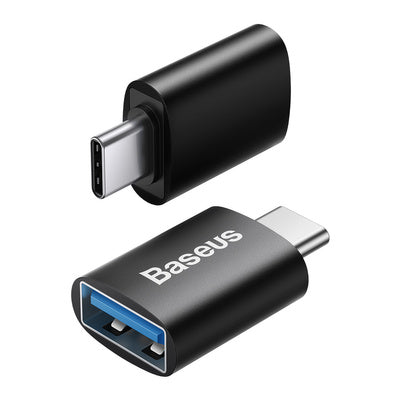 Adaptor Baseus Ingenuity Series USB-C to USB-A 10Gb/s - Negru