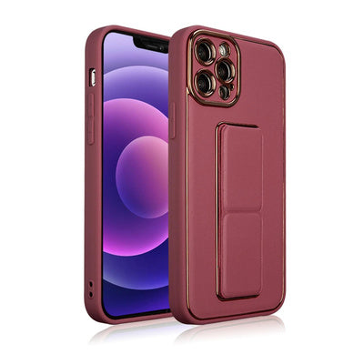 Husă Kickstand pentru iPhone 13 cu Suport, Rose Gold