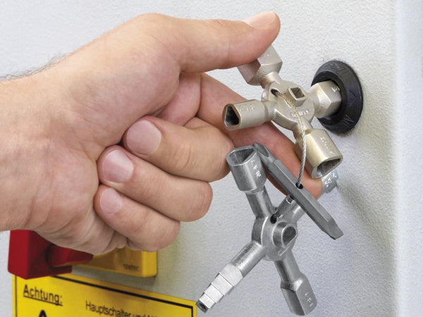 Cheie universală pentru dulapuri, 10 în 1