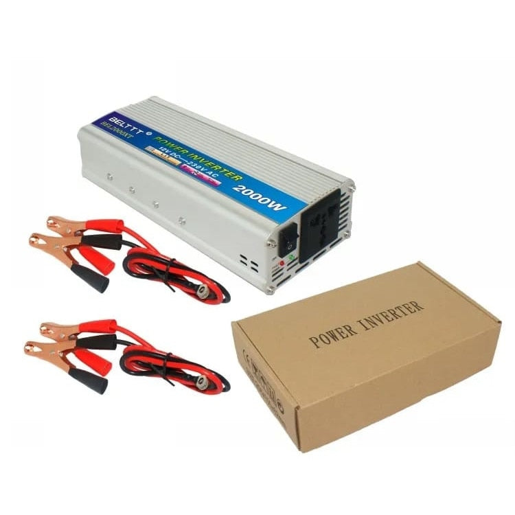 Invertor Solar 1000W, 12V DC - 230V AC, Beltt