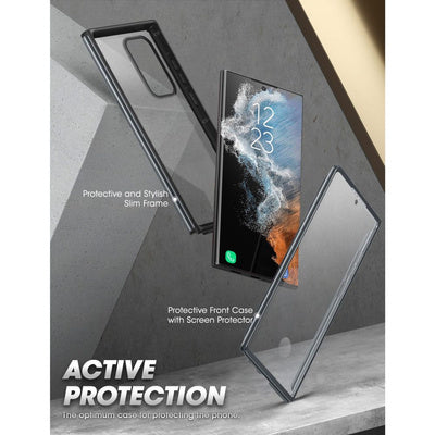 Husa Supcase EDGE XT pentru Samsung Galaxy S23 Ultra - Negru
