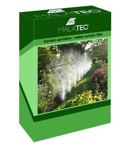 Sistem de Irigare cu Furtun Distribuitor și Duze Reglabile pentru Grădină, Seră, Patio și Gazon