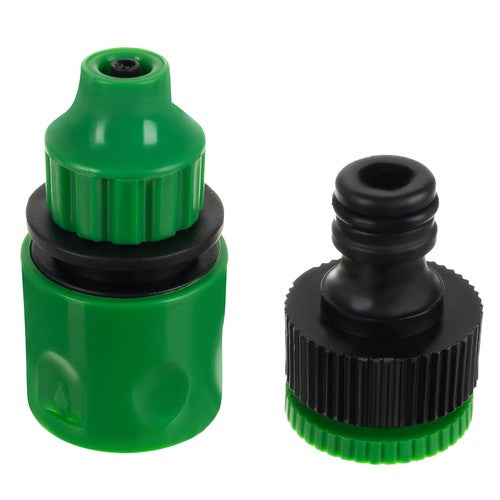 Sistem de Irigare cu Furtun Distribuitor și Duze Reglabile pentru Grădină, Seră, Patio și Gazon