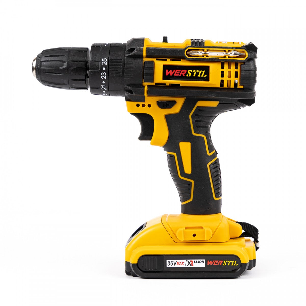 Trusa Bormasina cu Percutie, 2 Acumulatori, 36V, 30 Accesorii