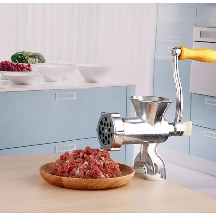 Mașină de Tocat Manuală JCW B10 - Aluminiu cu Design Clasic