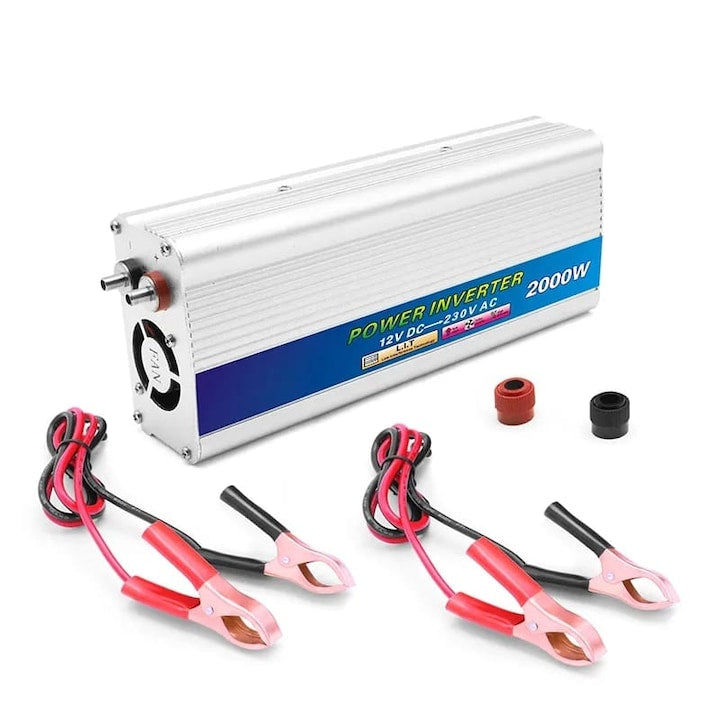 Invertor Solar 1000W, 12V DC - 230V AC, Beltt