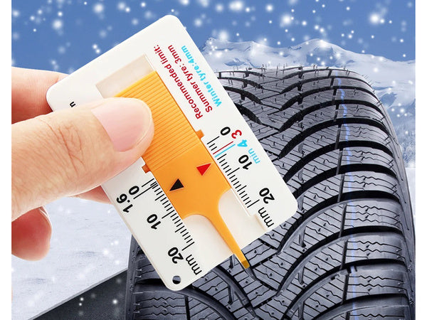 Tester indicator uzură anvelope, măsurător adâncime profil