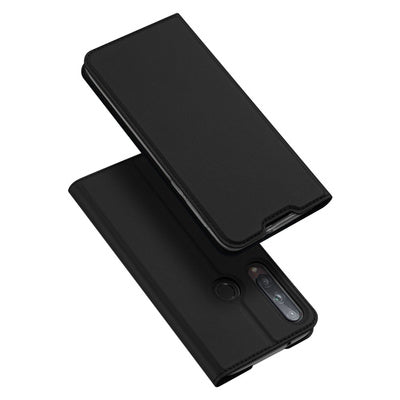 Husa DUX DUCIS Skin Pro Bookcase pentru Huawei P40 Lite E - Negru