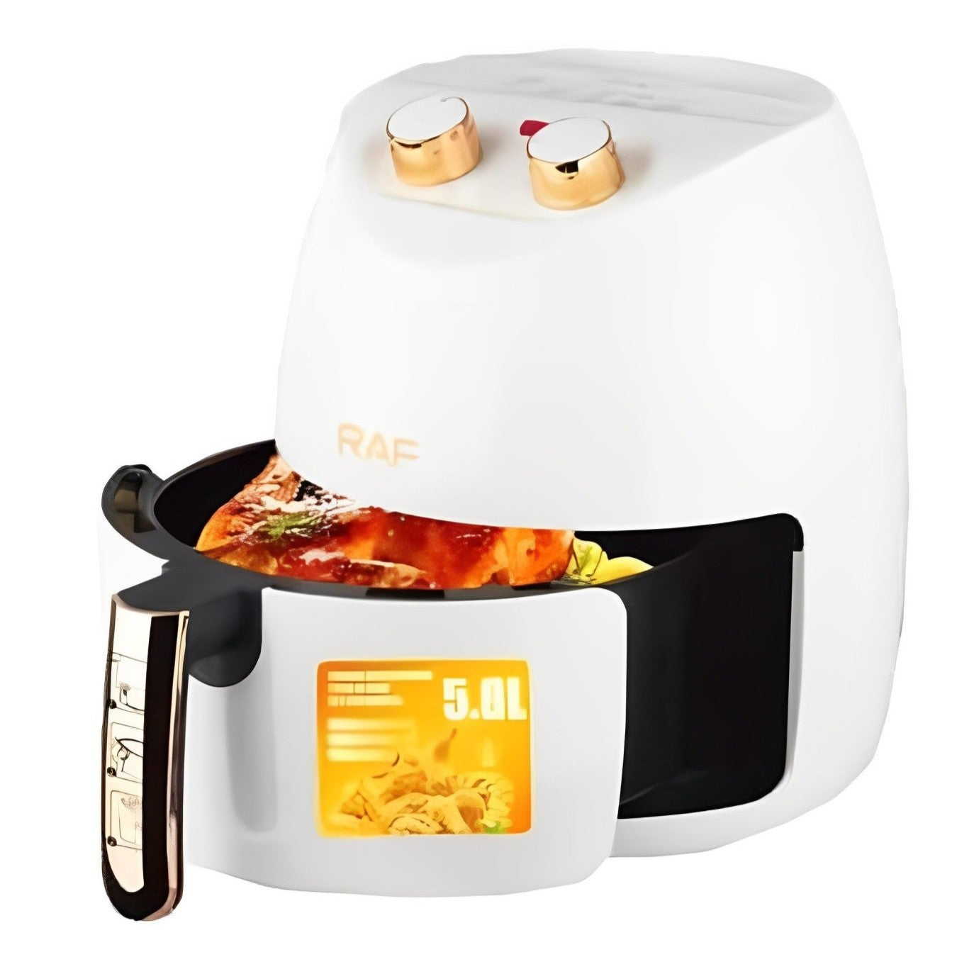 Friteuza Airfryer RAF-5232 Capacitate 5.8L, 1500W, ALB