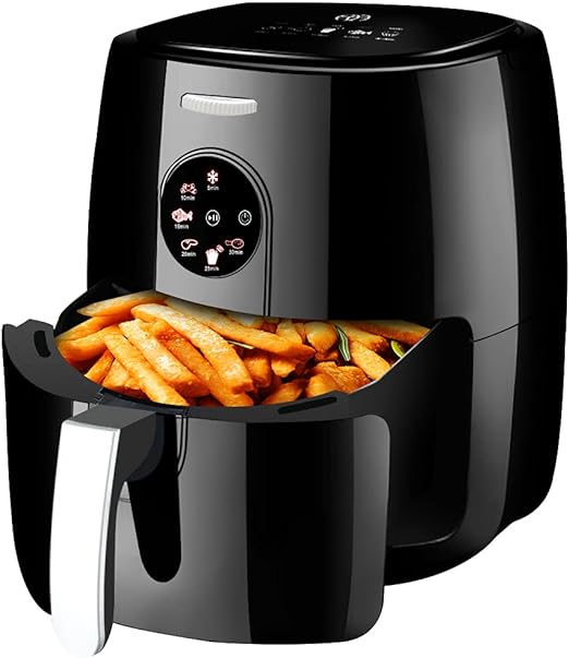 Friteuză cu Aer Cald SonyMax SN80181, 8L + CADOU - Set de 100 hartii de copt pentru AirFryer