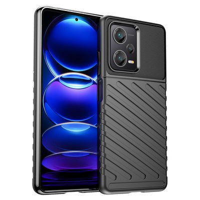 Husa Thunder Case pentru Xiaomi Redmi Note 12 Pro+, Negru