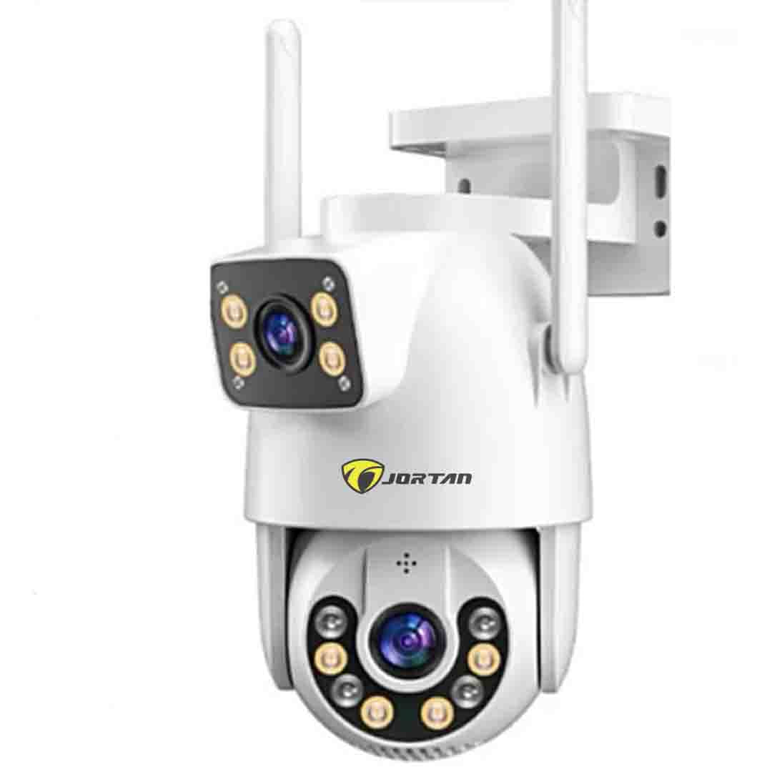 Camera de Supraveghere JORTAN 9697 cu 2 Camere 4MP Wireless PTZ IP - Viziune Clară și Siguranță Maximă, Zi și Noapte