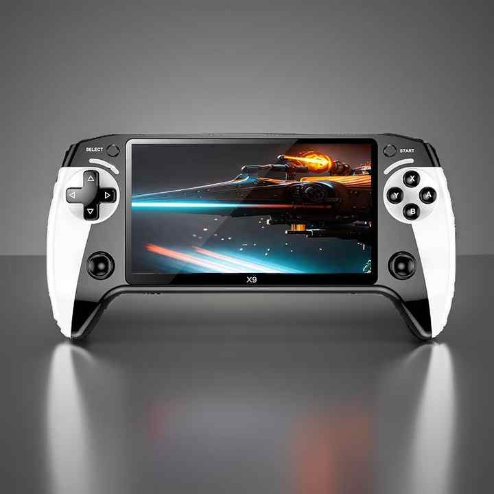 Retro Gaming Console X9 – Consolă Portabilă cu Ecran HD de 6.5 inch