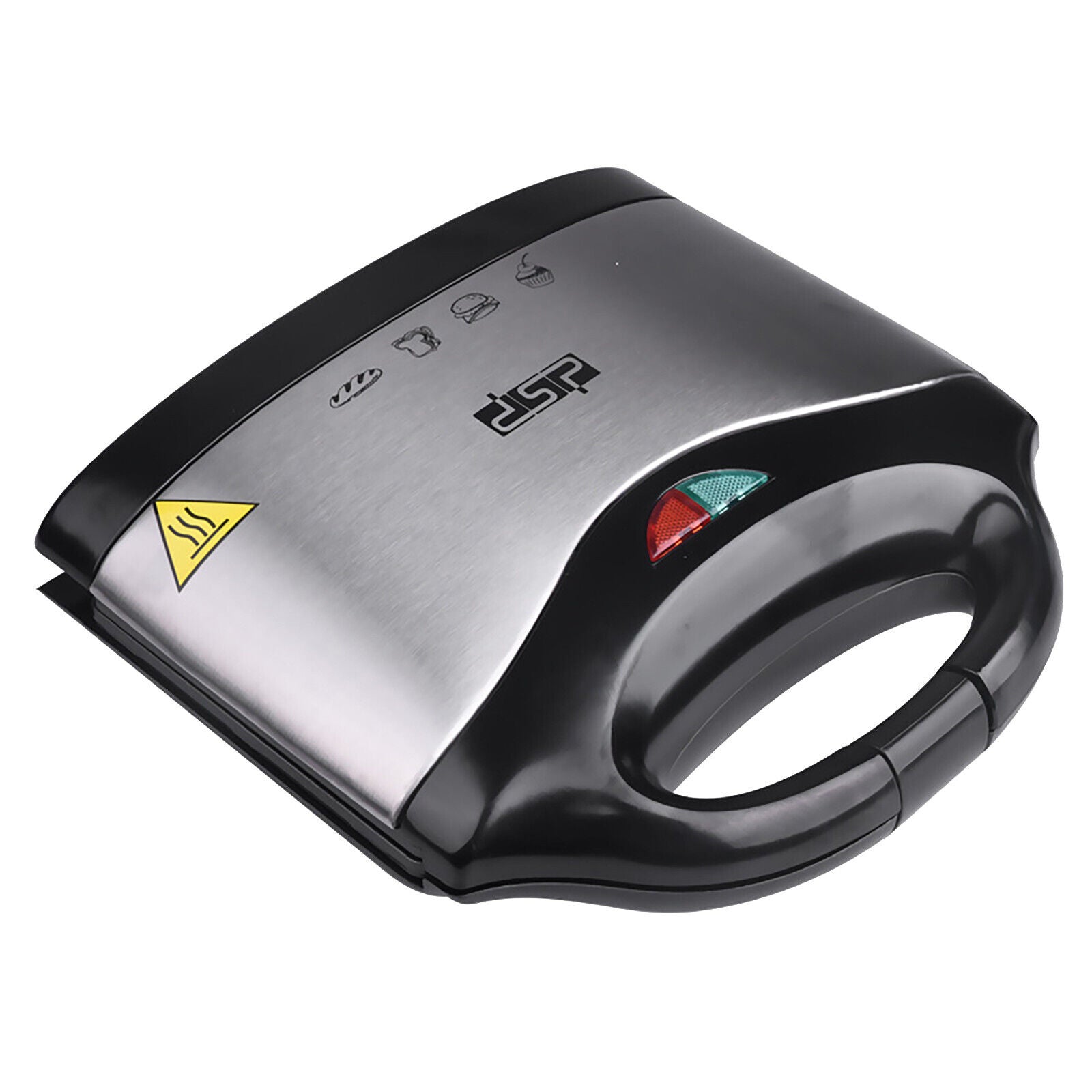 Sandwich Maker Multifuncțional, cu Termostat și Sistem de Siguranță