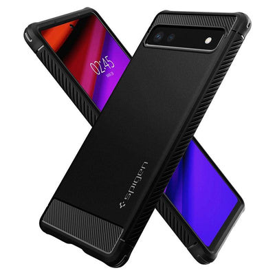 Husa Spigen Rugged Armor pentru Google Pixel 6A - Negru