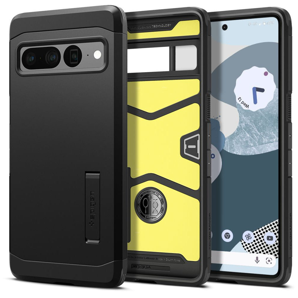 Husa Spigen Tough Armor pentru Google Pixel 7 Pro - Negru