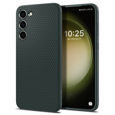 Husa Spigen Liquid Air pentru Galaxy S23, Abyss Green